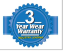 3-year warranty